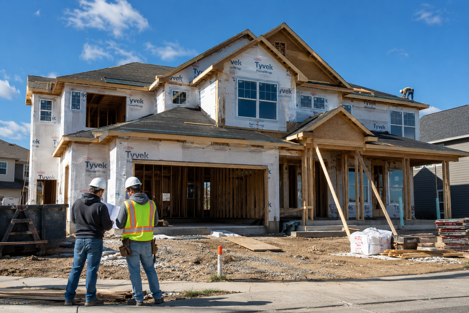 V&O Builders team at work